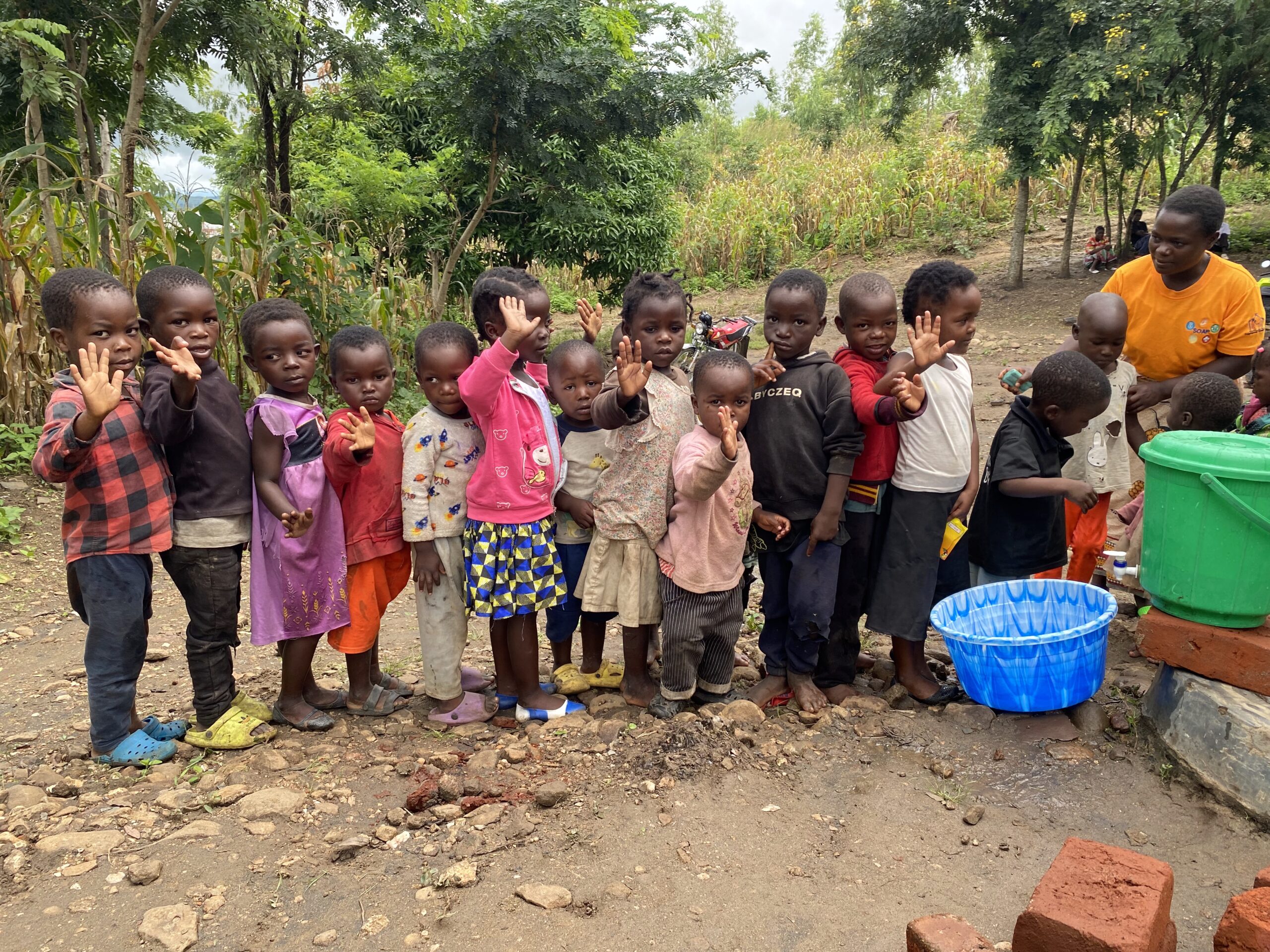 A child facing challenges in Malawi