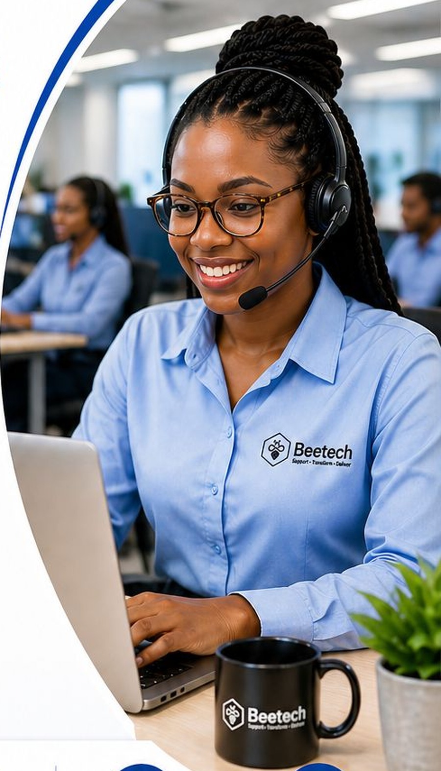Beetech customer support professional in Malawi